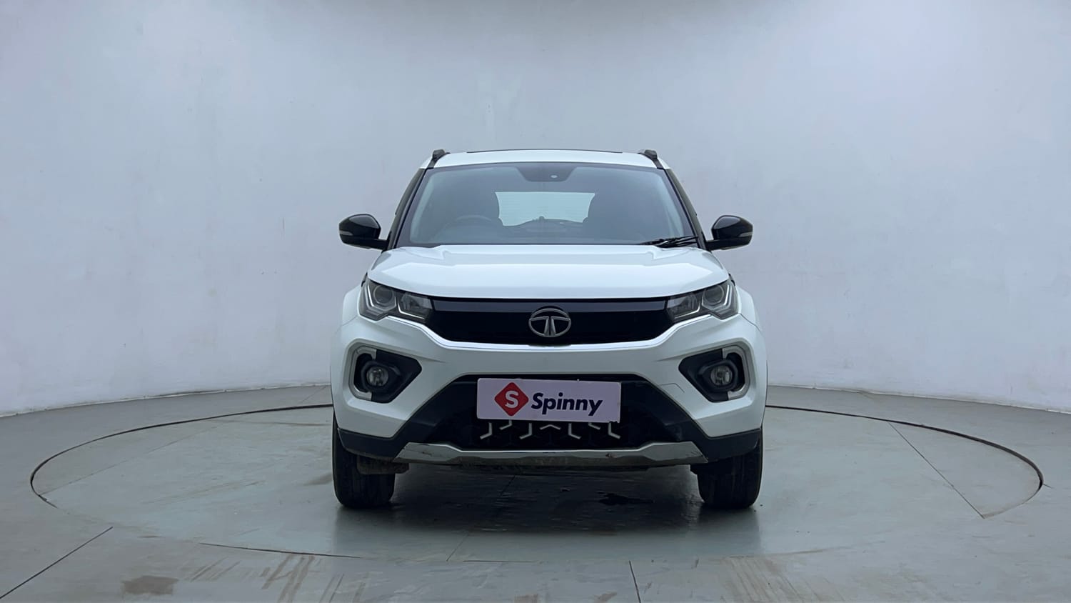 Used 2021 Tata Nexon XZA Plus (S) Petrol Automatic exterior FRONT VIEW