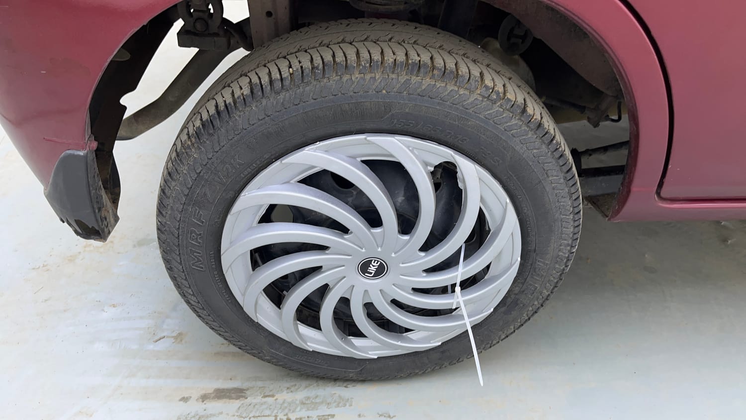 Used 2012 Maruti Suzuki Alto K10 VXi Petrol Manual tyres RIGHT REAR TYRE RIM VIEW