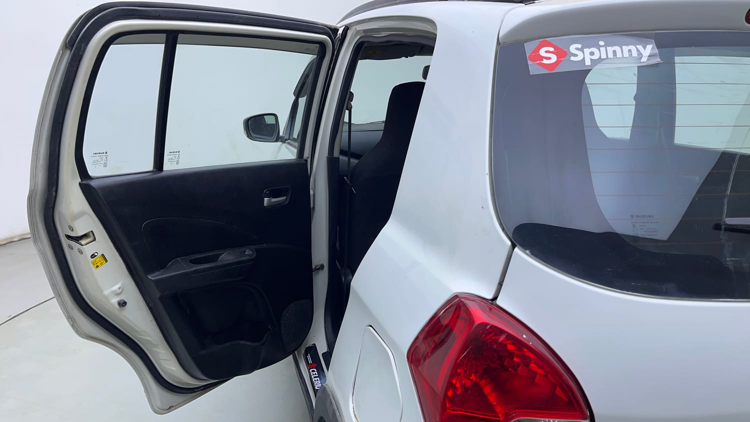 Used 2018 Maruti Suzuki Celerio X Zxi (Opt) Petrol Manual interior LEFT REAR DOOR OPEN VIEW