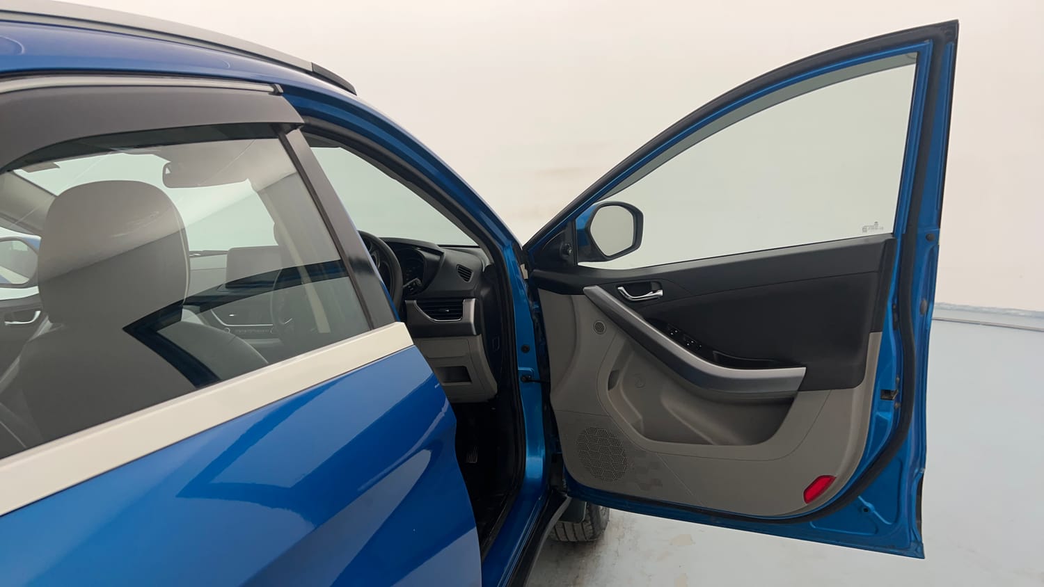 Used 2017 Tata Nexon XZ Plus Diesel Diesel Manual interior RIGHT FRONT DOOR OPEN VIEW