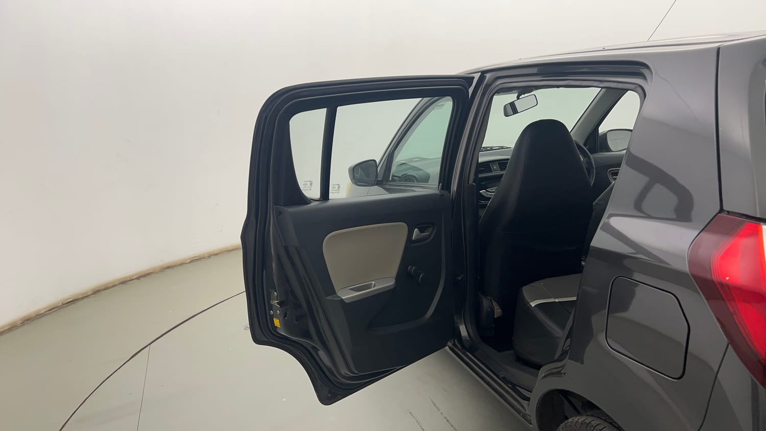 Used 2015 Maruti Suzuki Alto K10 VXi AMT Petrol Automatic interior LEFT REAR DOOR OPEN VIEW