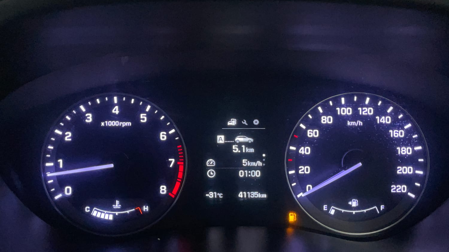 Used 2016 Hyundai i20 Active 1.2 SX Petrol Manual interior CLUSTERMETER VIEW