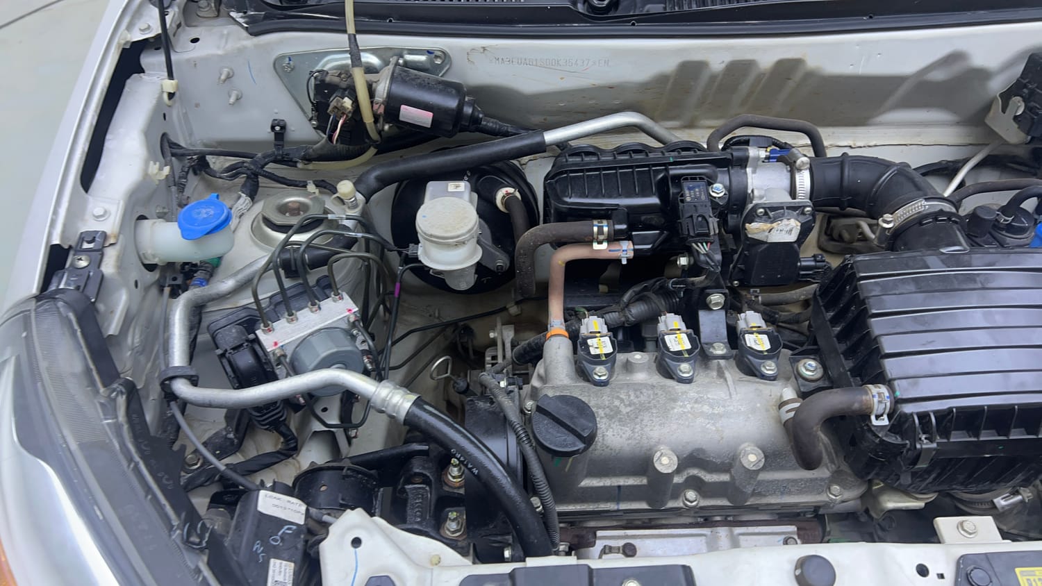 Used 2023 Maruti Suzuki Alto 800 Vxi Plus Petrol Manual engine ENGINE RIGHT SIDE VIEW