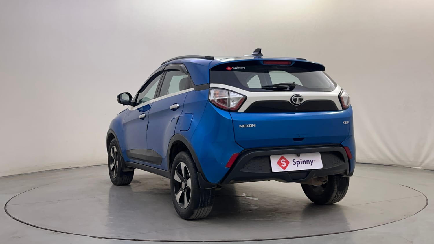 Used 2019 Tata Nexon XZA Plus Petrol Petrol Automatic exterior LEFT REAR CORNER VIEW