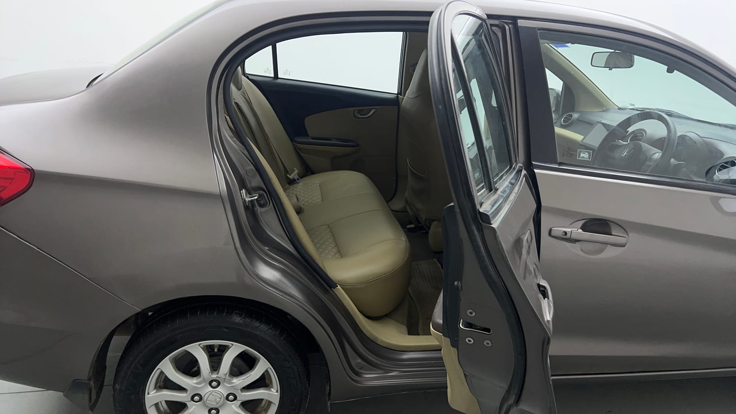 Used 2013 Honda Amaze 1.2 VX AT i-VTEC Petrol Automatic interior RIGHT SIDE REAR DOOR CABIN VIEW