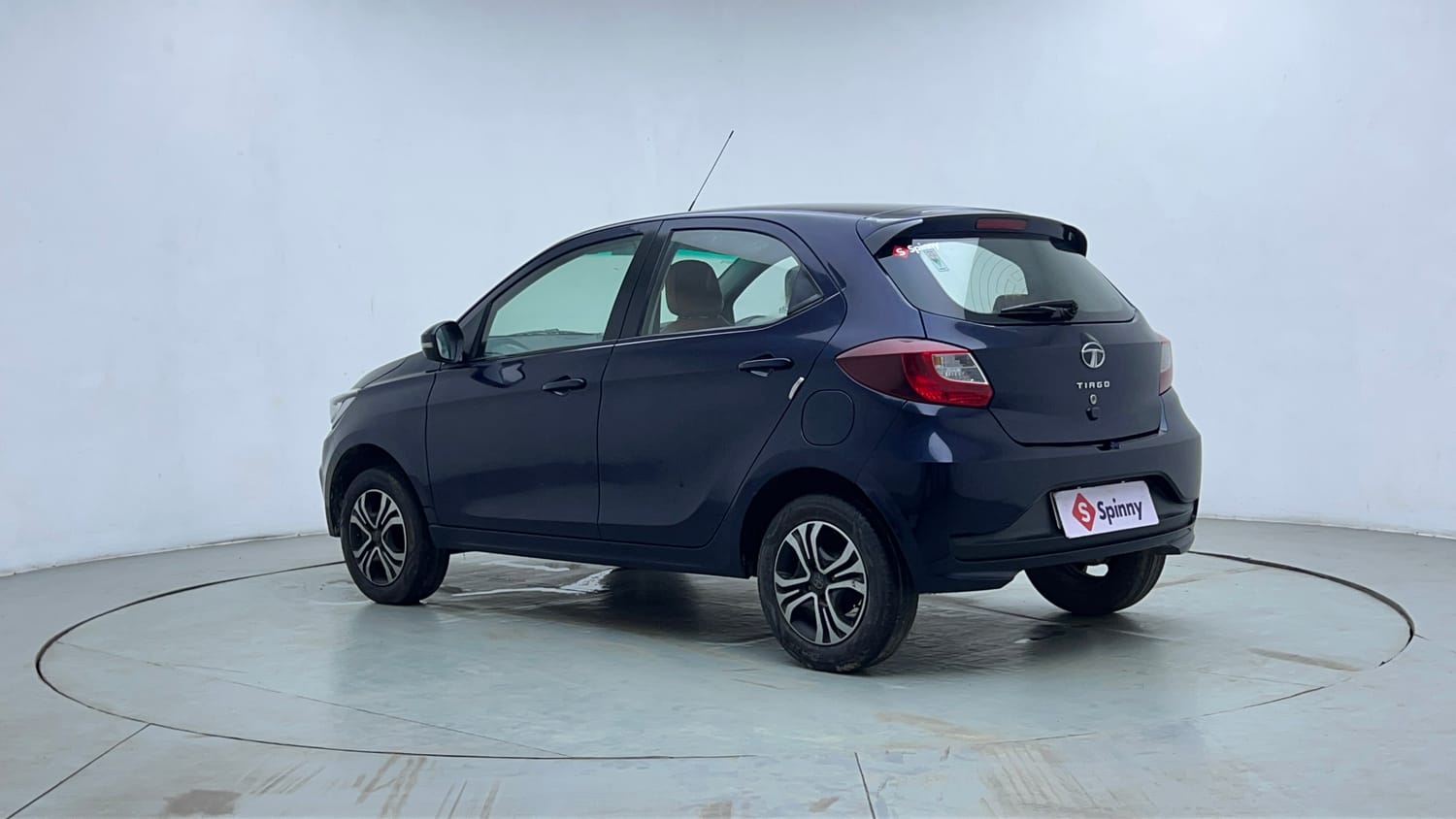 Used 2021 Tata Tiago XZ Petrol Manual exterior LEFT REAR CORNER VIEW
