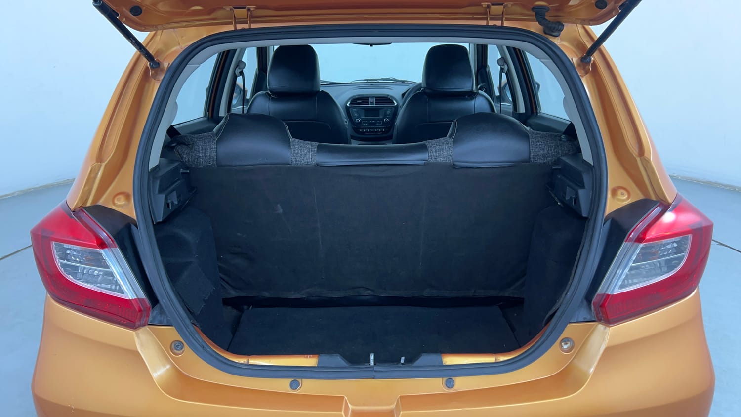 Used 2016 Tata Tiago Revotron XZ Petrol Manual interior DICKY INSIDE VIEW