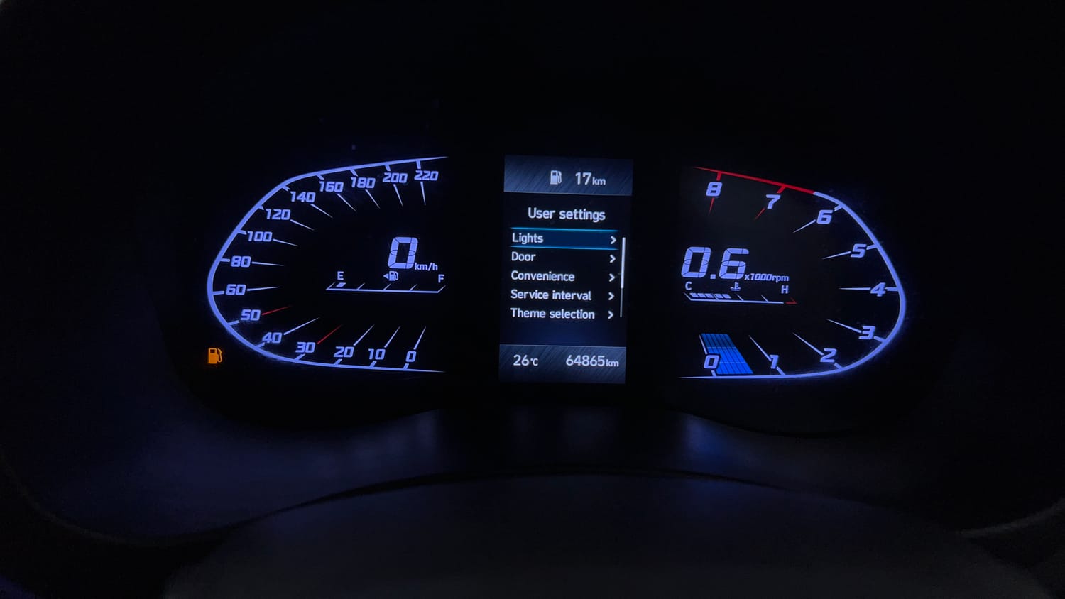 Used 2020 Hyundai Verna SX 1.5 MPi Petrol Manual interior CLUSTERMETER VIEW