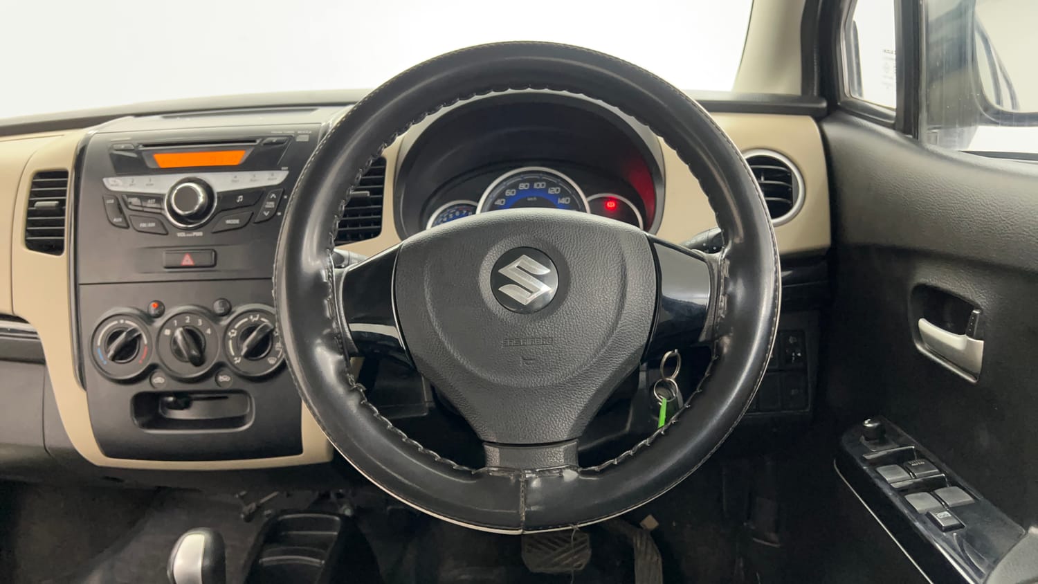 Used 2017 Maruti Suzuki Wagon R 1.0 VXI AMT (O) Petrol Automatic interior STEERING VIEW