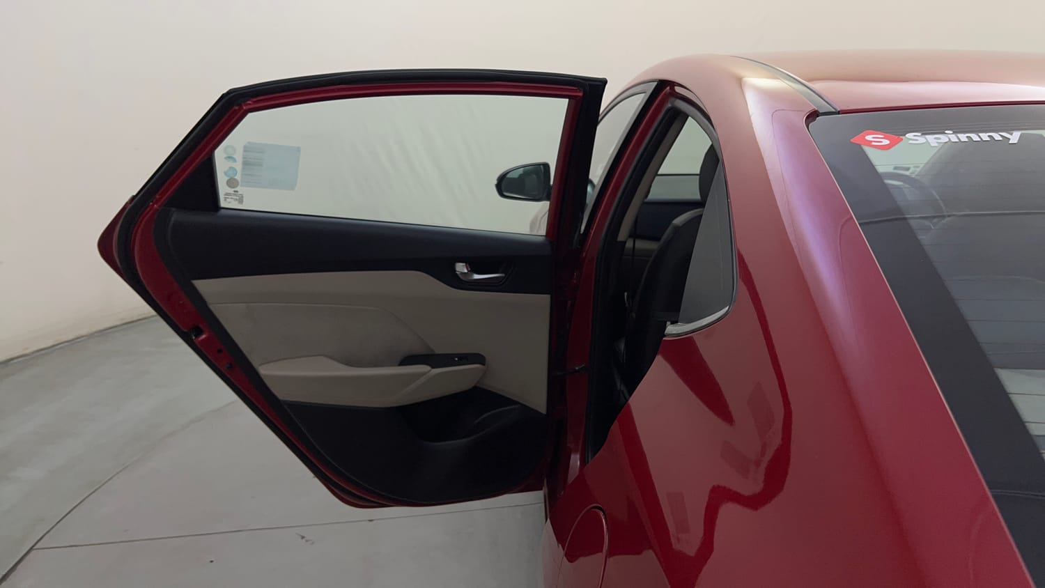Used 2020 Hyundai Verna SX 1.5 MPi Petrol Manual interior LEFT REAR DOOR OPEN VIEW