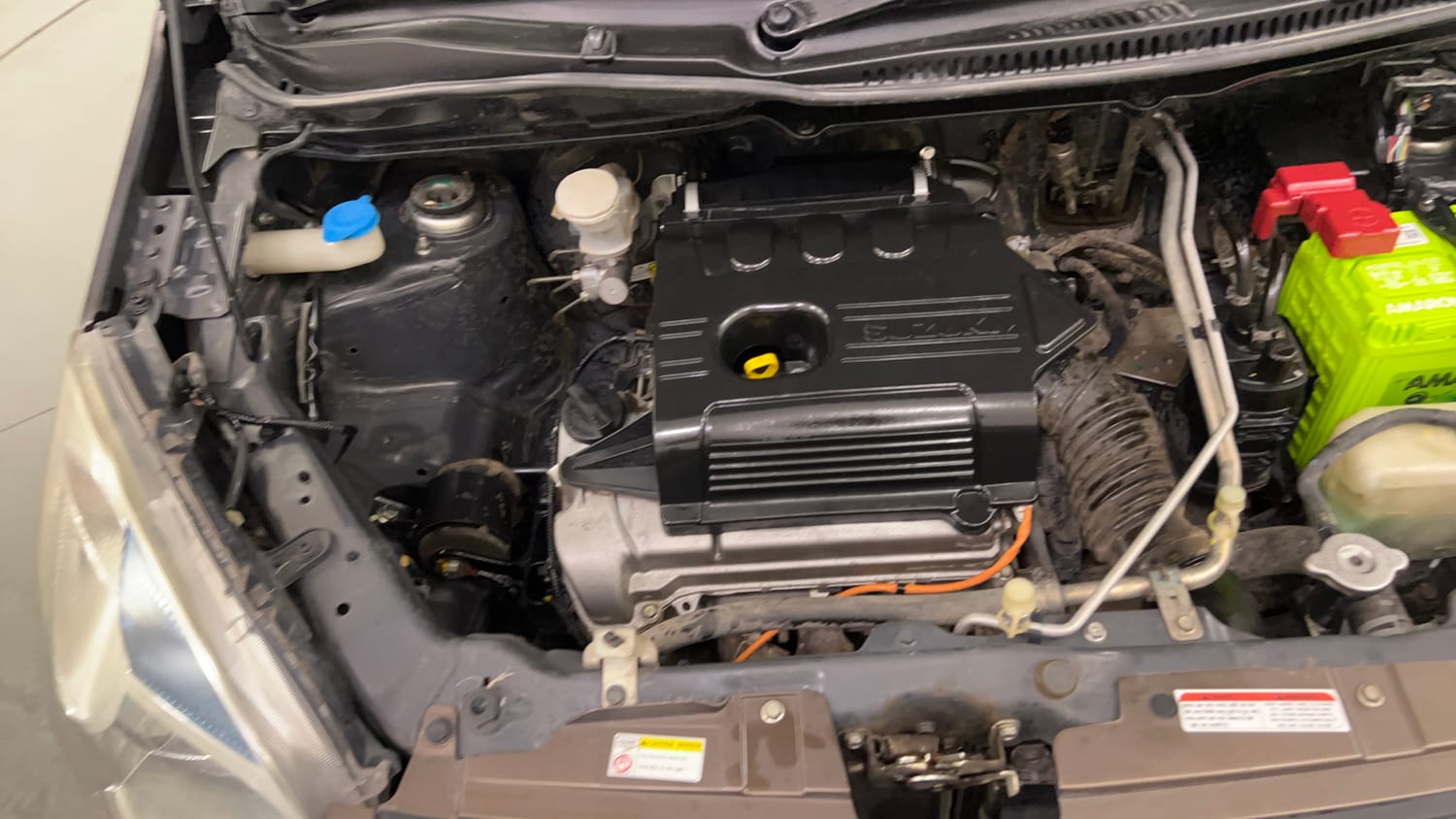 Used 2016 Maruti Suzuki Wagon R 1.0 VXI AMT Petrol Automatic engine ENGINE RIGHT SIDE VIEW
