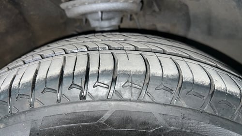 Used 2019 Hyundai Elite i20 Sportz Plus 1.2 Petrol Manual tyres RIGHT FRONT TYRE TREAD VIEW