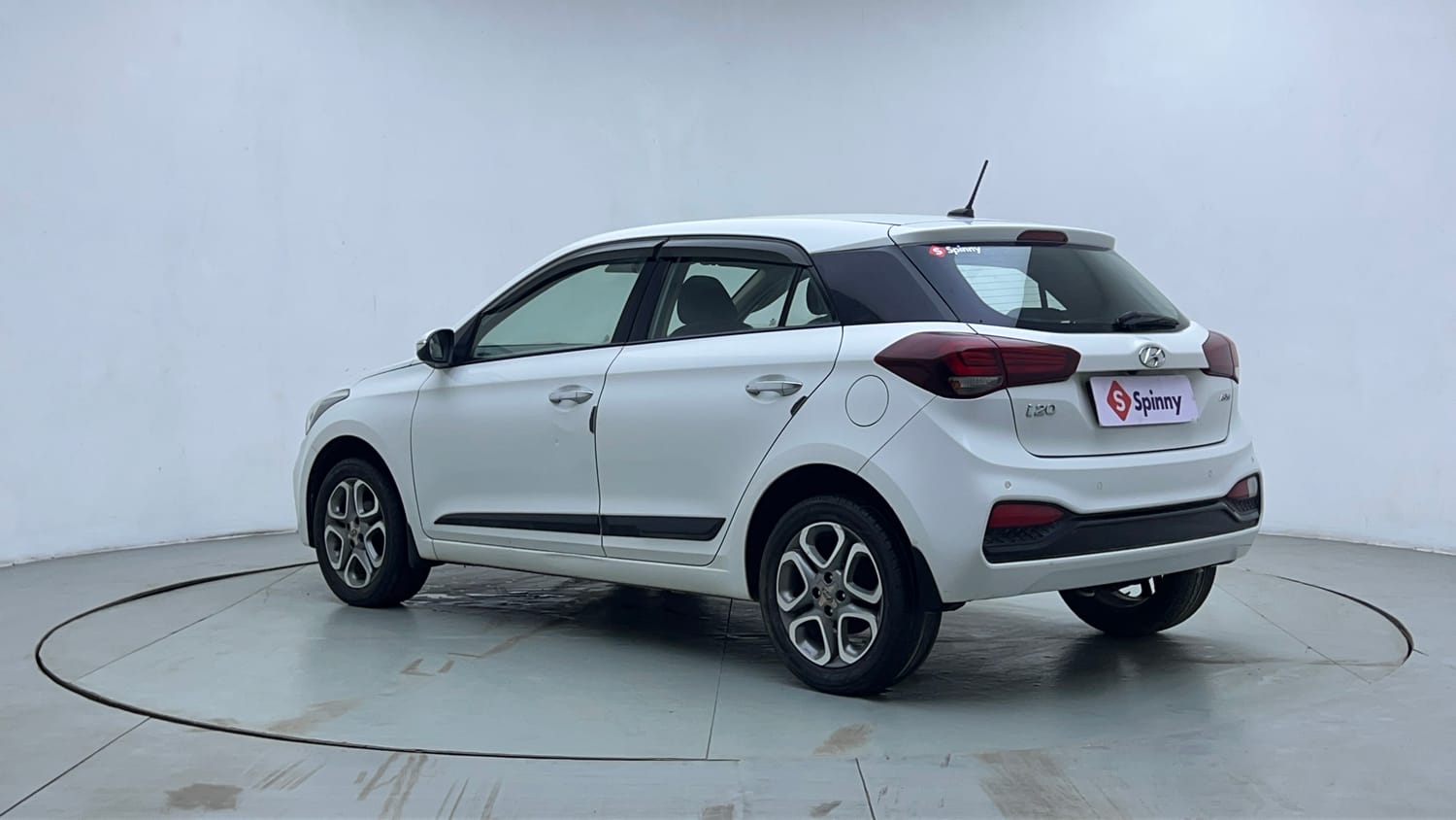 Used 2018 Hyundai Elite i20 Asta 1.2 (O) Petrol Manual exterior LEFT REAR CORNER VIEW