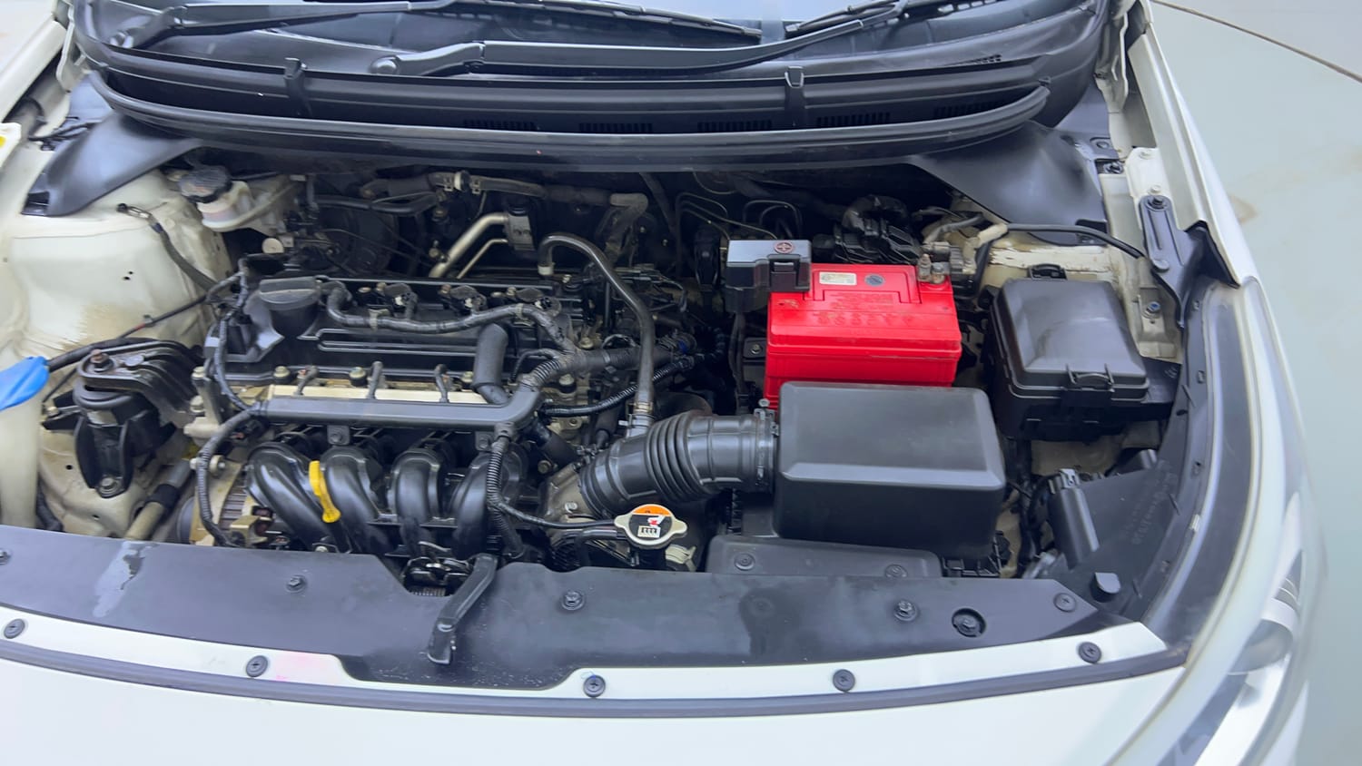 Used 2018 Hyundai Elite i20 Asta 1.2 (O) Petrol Manual engine ENGINE LEFT SIDE VIEW