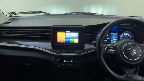 Used 2023 Maruti Suzuki XL6 Zeta AT Petrol Petrol Automatic interior MUSIC SYSTEM & AC CONTROL VIEW