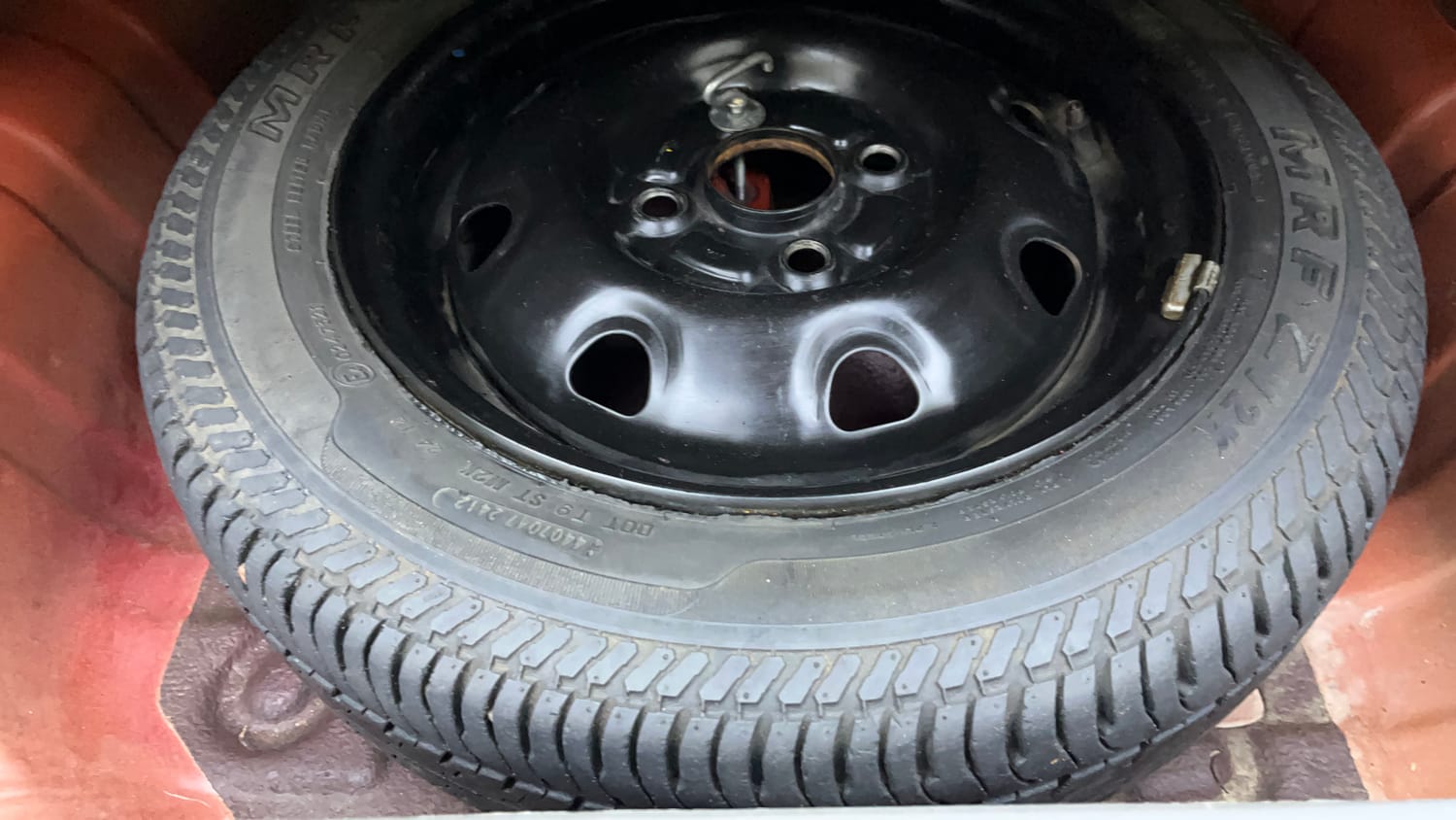 Used 2012 Maruti Suzuki Alto K10 VXi Petrol Manual tyres SPARE TYRE VIEW