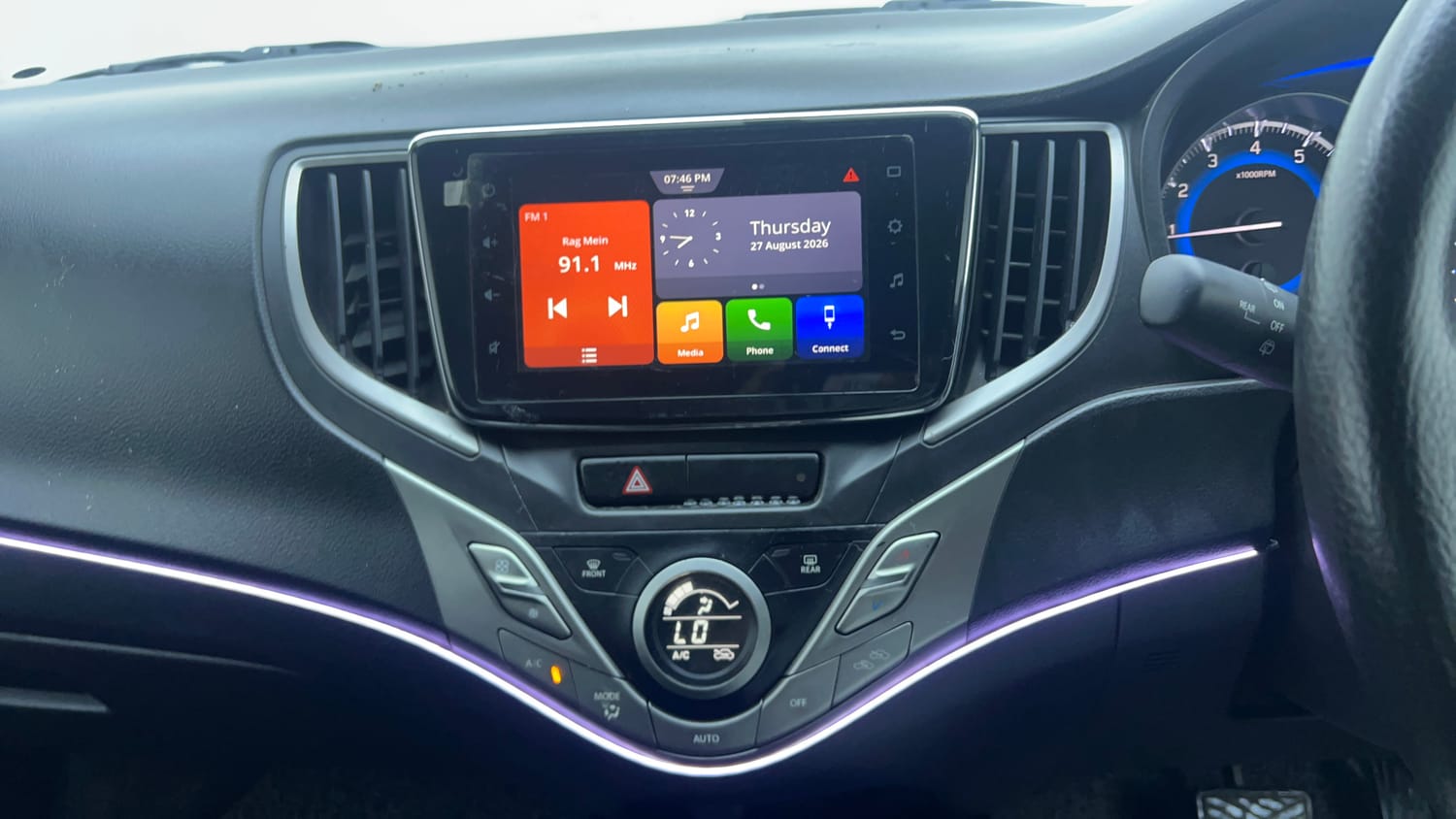 Used 2019 Maruti Suzuki Baleno Zeta Automatic Petrol Automatic top_features Touch screen infotainment system