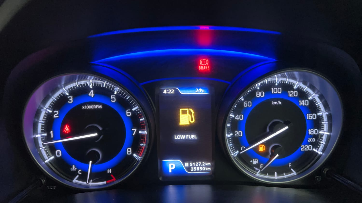 Used 2018 Maruti Suzuki Baleno Alpha 1.2 AT Petrol Automatic interior CLUSTERMETER VIEW