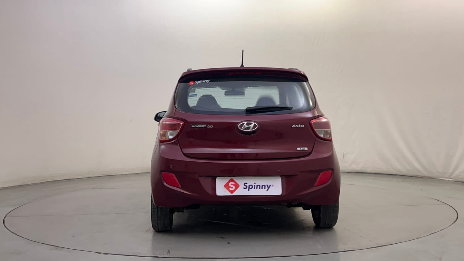 Used 2015 Hyundai Grand i10 Asta 1.2 Kappa VTVT Petrol Manual exterior BACK VIEW