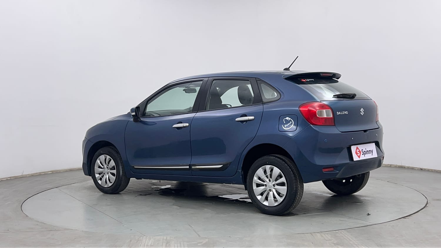 Used 2017 Maruti Suzuki Baleno Delta 1.2 Petrol Manual exterior LEFT REAR CORNER VIEW