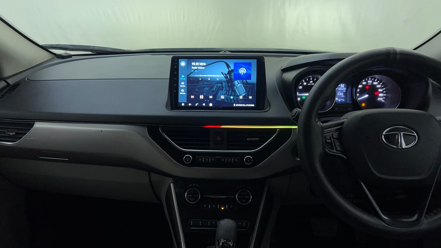 Used 2019 Tata Nexon XZA Plus Petrol Petrol Automatic interior MUSIC SYSTEM & AC CONTROL VIEW