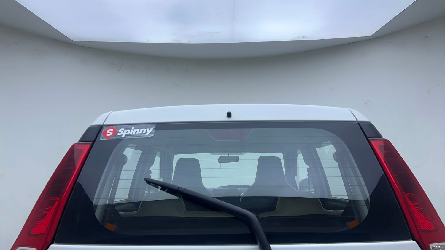 Used 2023 Maruti Suzuki Wagon R ZXI Plus 1.2 AGS Petrol Automatic exterior BACK WINDSHIELD VIEW