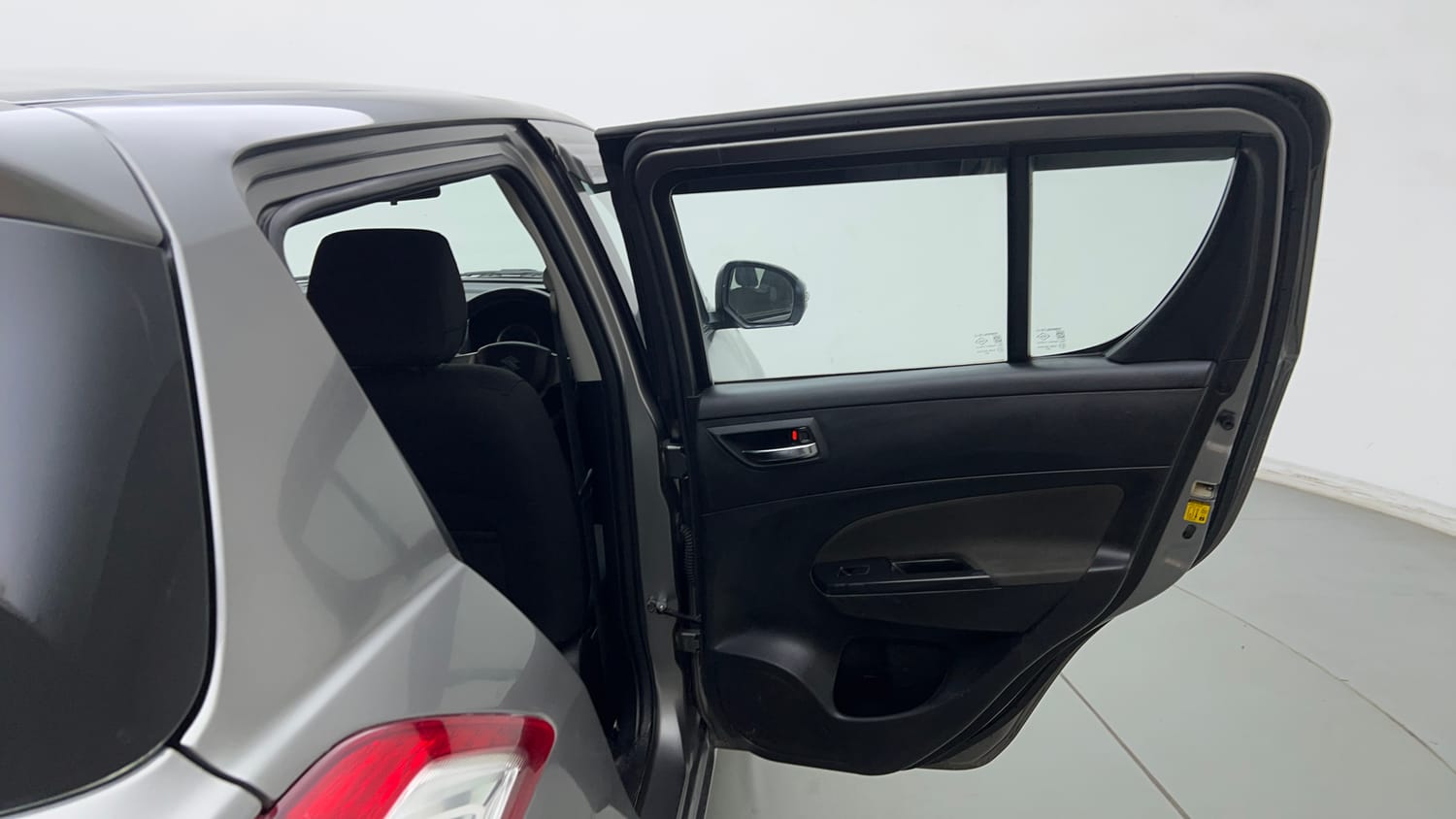 Used 2015 Maruti Suzuki Swift VXi Petrol Manual interior RIGHT REAR DOOR OPEN VIEW