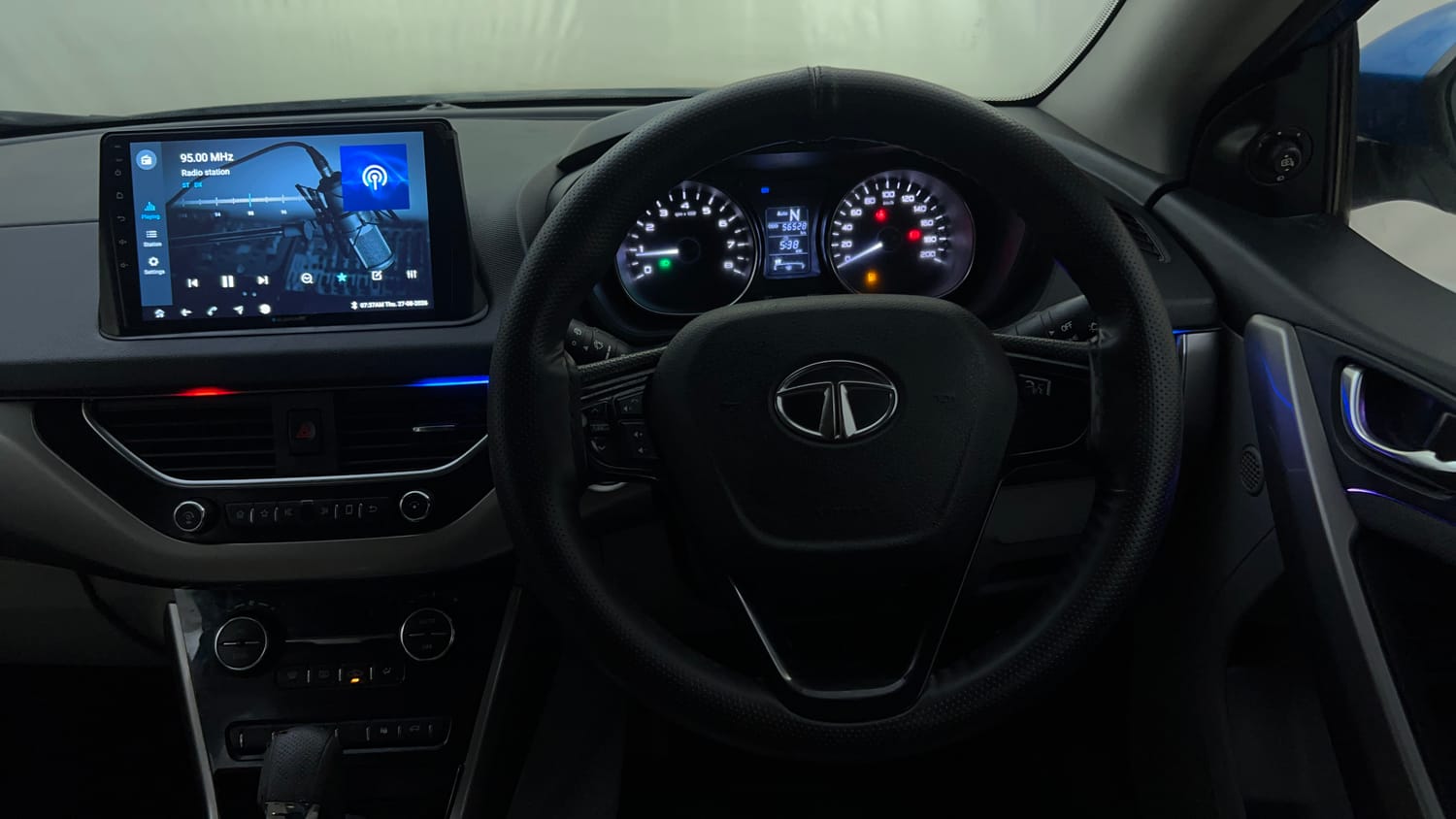 Used 2019 Tata Nexon XZA Plus Petrol Petrol Automatic interior STEERING VIEW