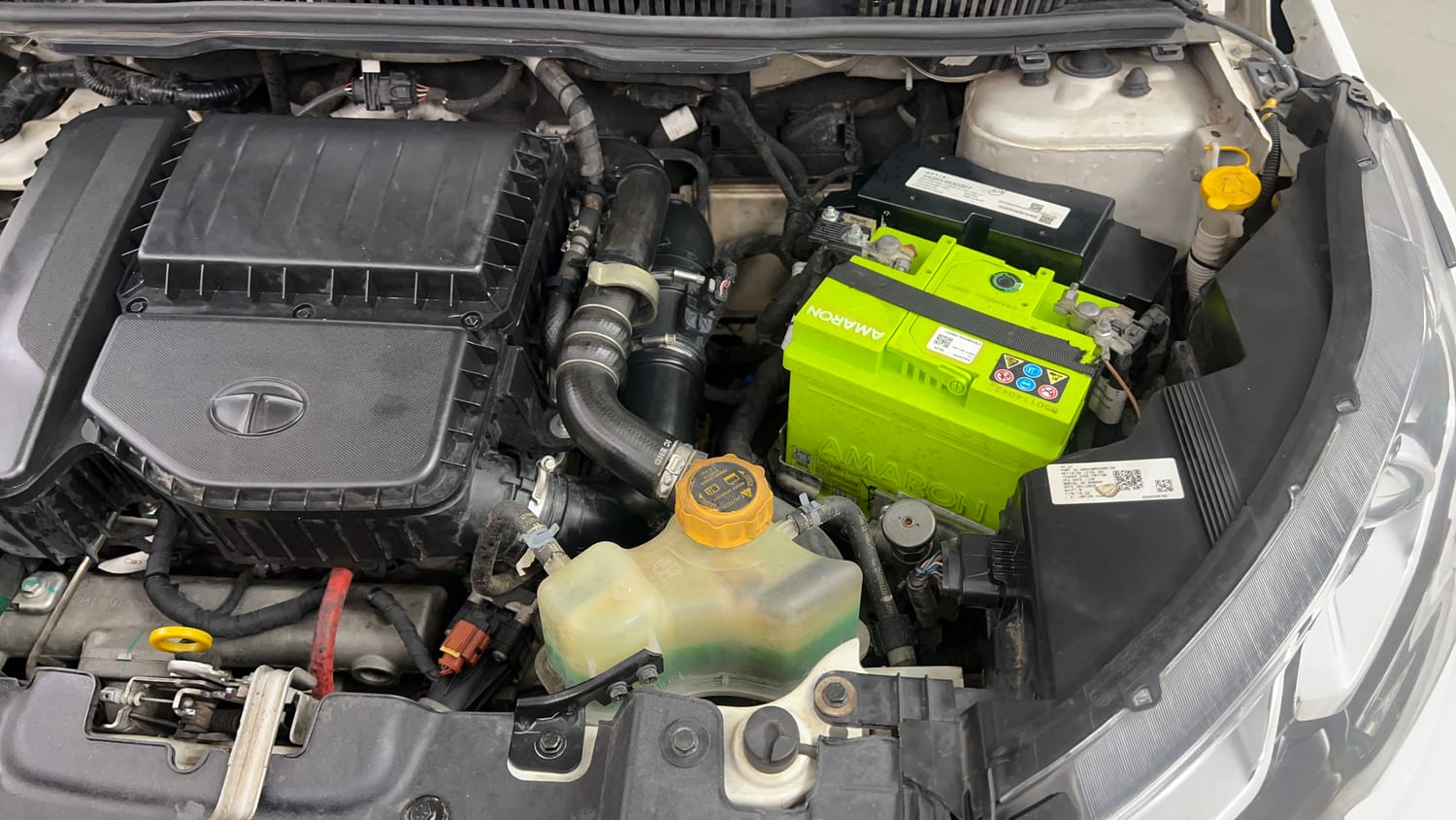 Used 2021 Tata Nexon XZ Plus (O) Diesel Diesel Manual engine ENGINE LEFT SIDE VIEW