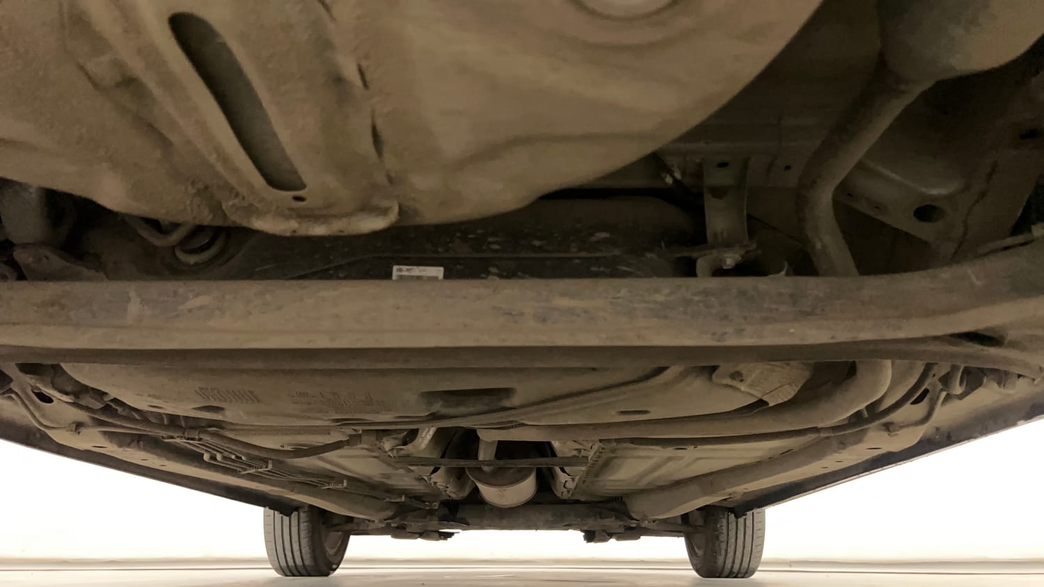 Used 2018 Maruti Suzuki Baleno Alpha 1.2 AT Petrol Automatic extra REAR UNDERBODY VIEW (TAKEN FROM REAR)