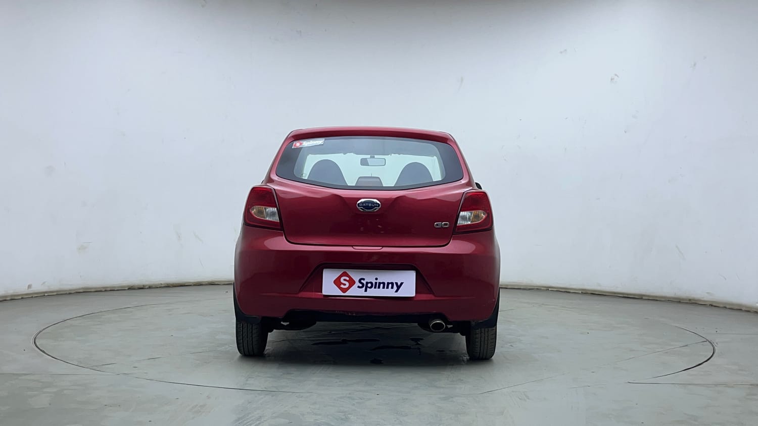 Used 2015 Datsun GO T Petrol Manual exterior BACK VIEW