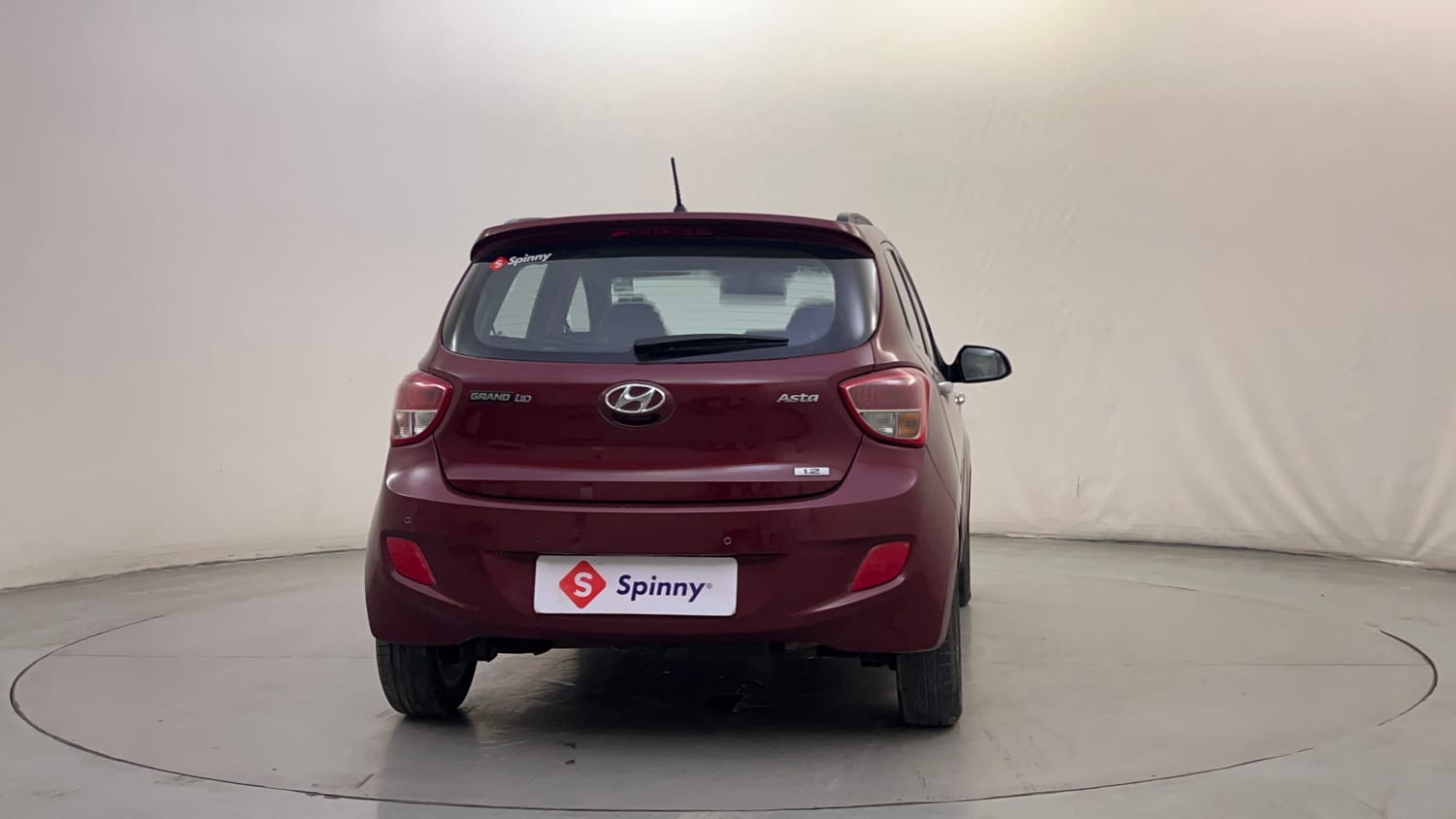 Used 2015 Hyundai Grand i10 Asta 1.2 Kappa VTVT Petrol Manual exterior RIGHT REAR CORNER VIEW