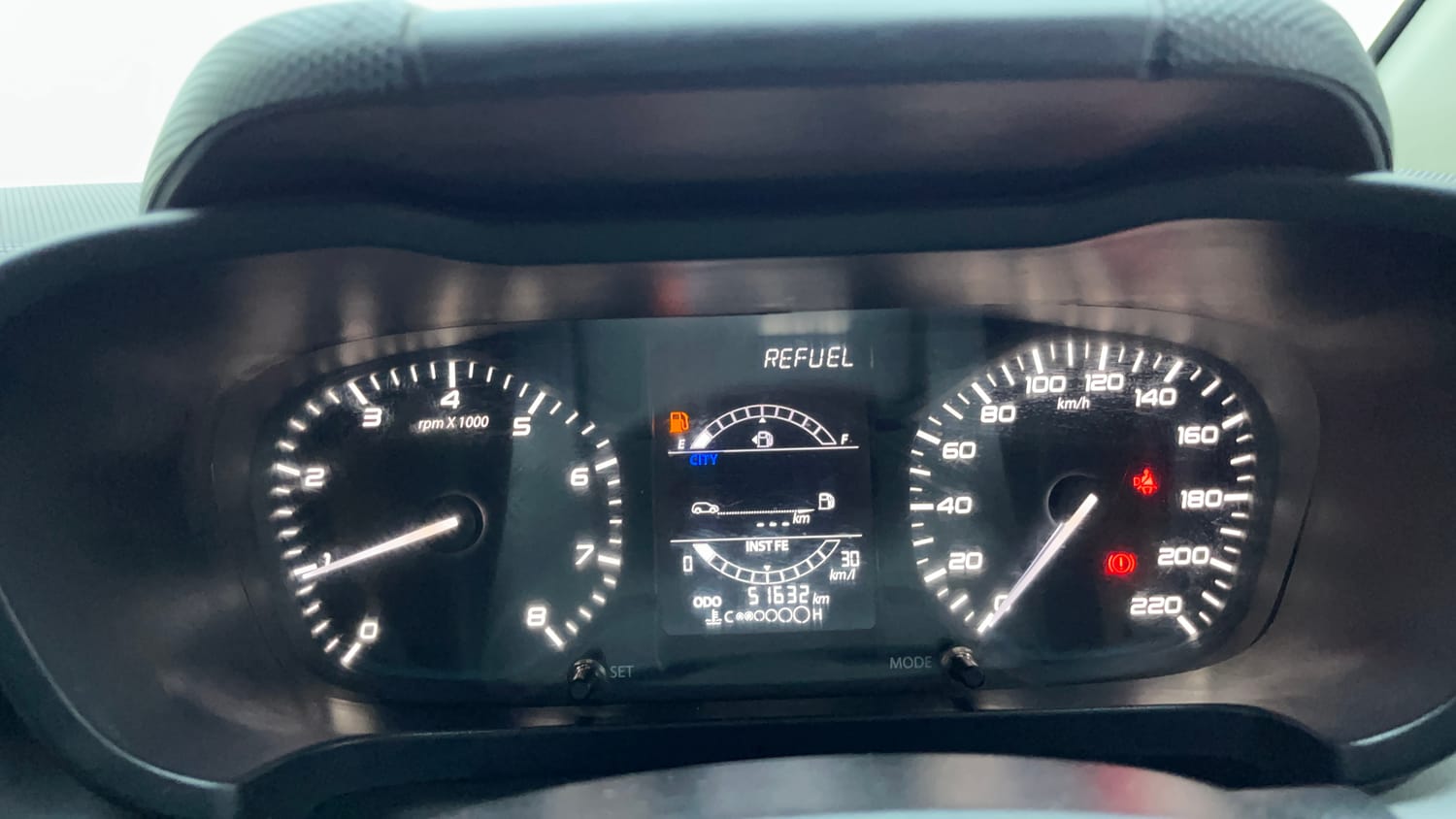Used 2022 Tata Altroz XM Plus Petrol Petrol Manual interior CLUSTERMETER VIEW