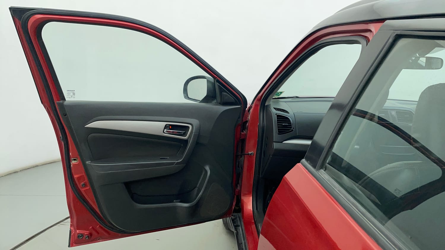 Used 2016 Maruti Suzuki Vitara Brezza ZDi+ Dual Tone Diesel Manual interior LEFT FRONT DOOR OPEN VIEW