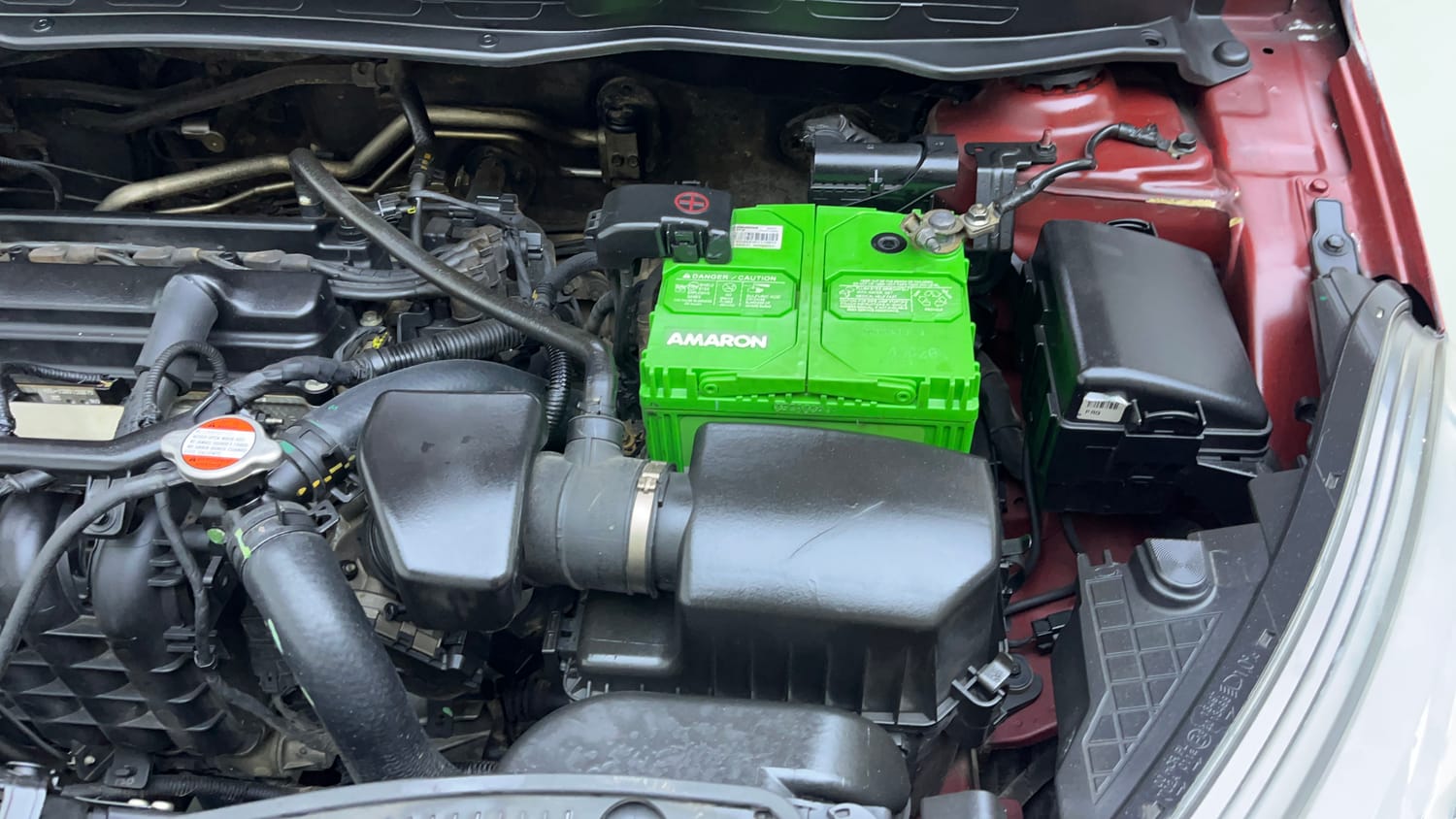 Used 2012 Hyundai i20 Sportz 1.2 Petrol Manual engine ENGINE LEFT SIDE VIEW