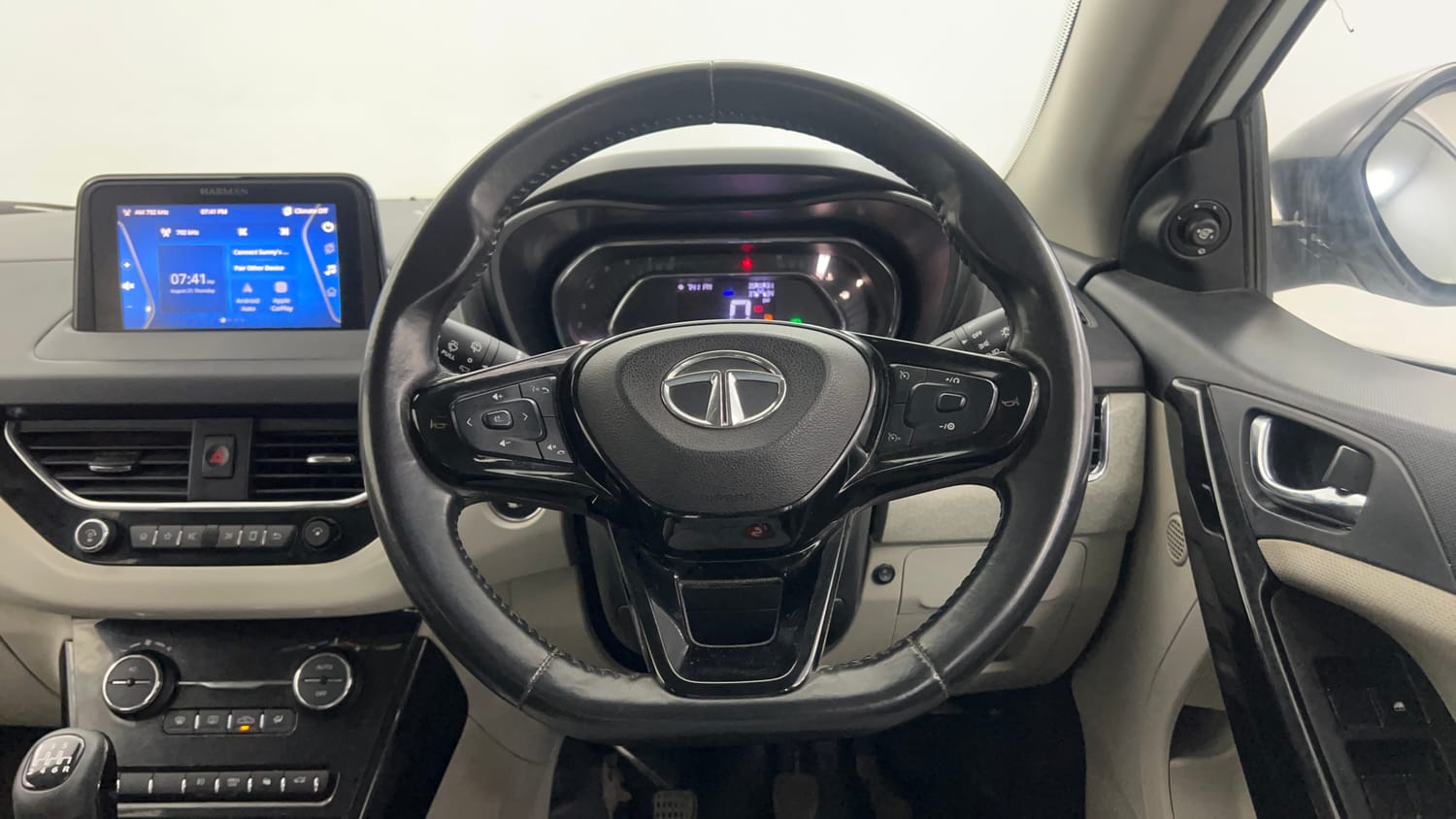 Used 2021 Tata Nexon XZ Plus (O) Diesel Diesel Manual interior STEERING VIEW
