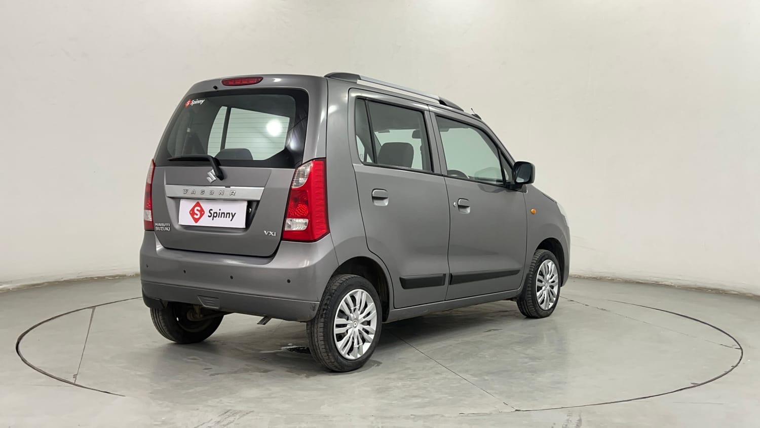 Used 2017 Maruti Suzuki Wagon R 1.0 VXI AMT (O) Petrol Automatic exterior RIGHT REAR CORNER VIEW