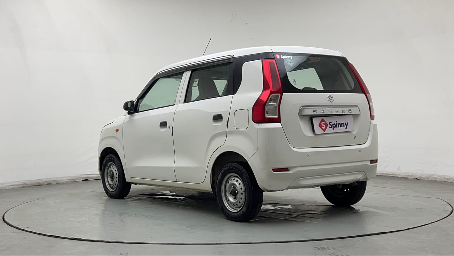 Used 2022 Maruti Suzuki Wagon R LXI 1.0 CNG Cng Manual exterior LEFT REAR CORNER VIEW