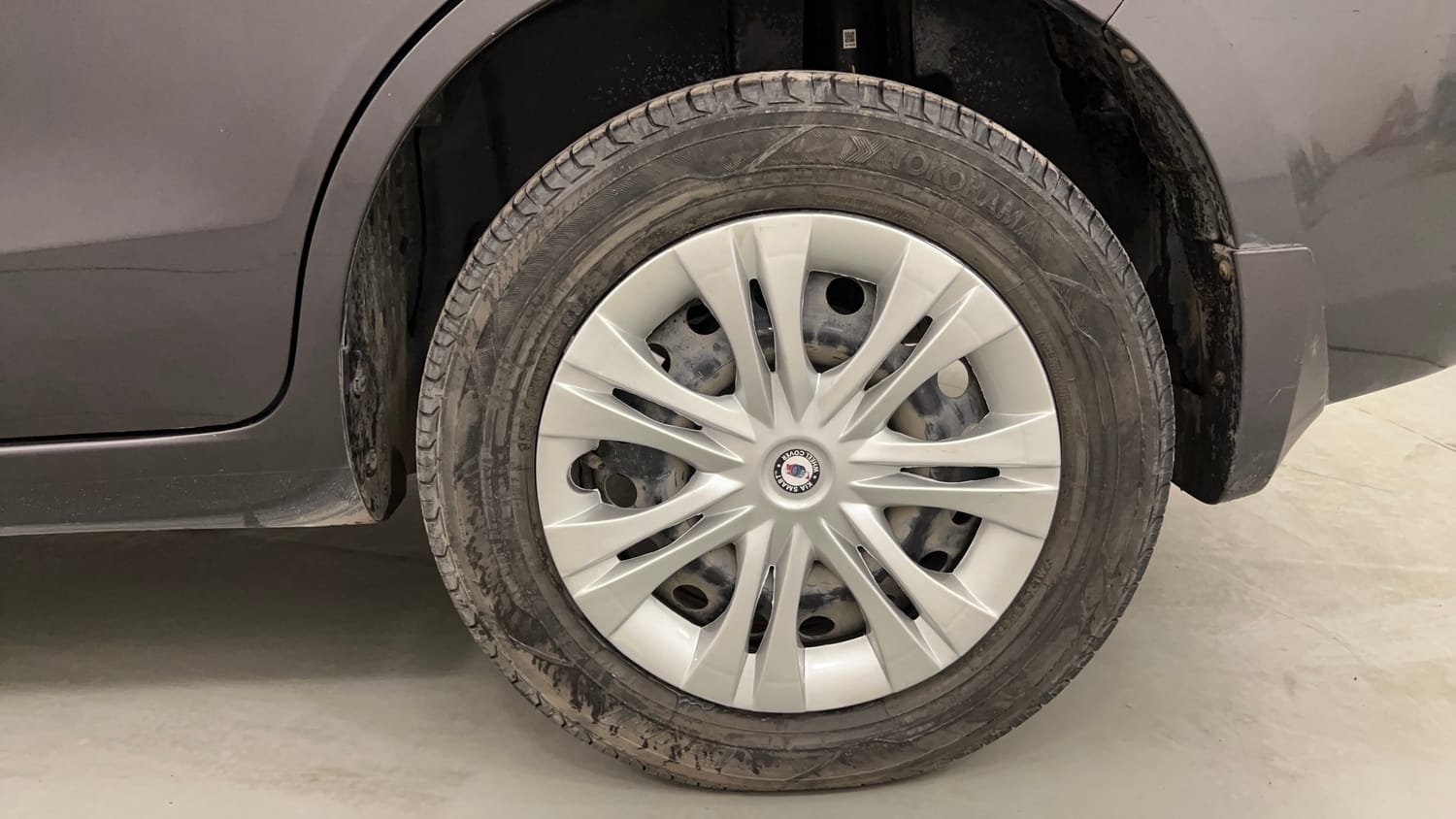 Used 2013 Maruti Suzuki Ertiga Vxi Petrol Manual tyres LEFT REAR TYRE RIM VIEW