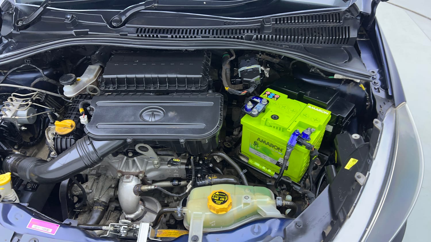 Used 2021 Tata Tiago XZ Petrol Manual engine ENGINE LEFT SIDE VIEW