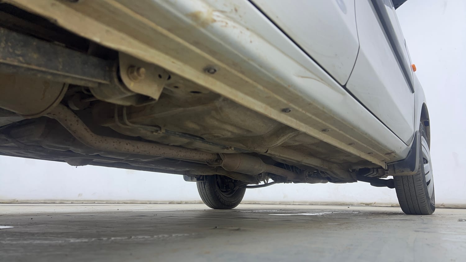 Used 2023 Maruti Suzuki Alto 800 Vxi Plus Petrol Manual extra REAR RIGHT UNDERBODY VIEW