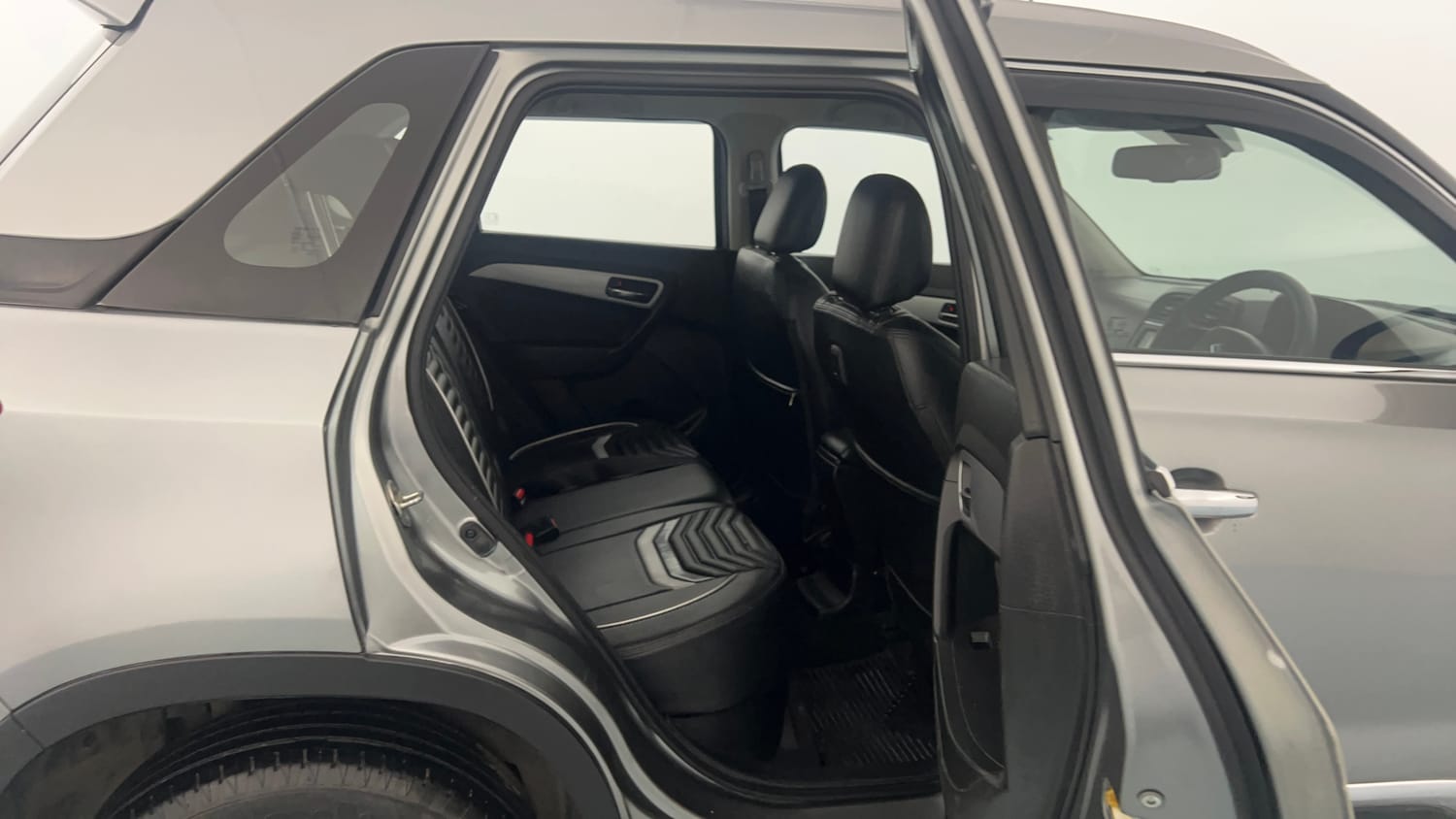 Used 2022 maruti-suzuki Vitara Brezza ZXi Plus Petrol Manual interior RIGHT SIDE REAR DOOR CABIN VIEW