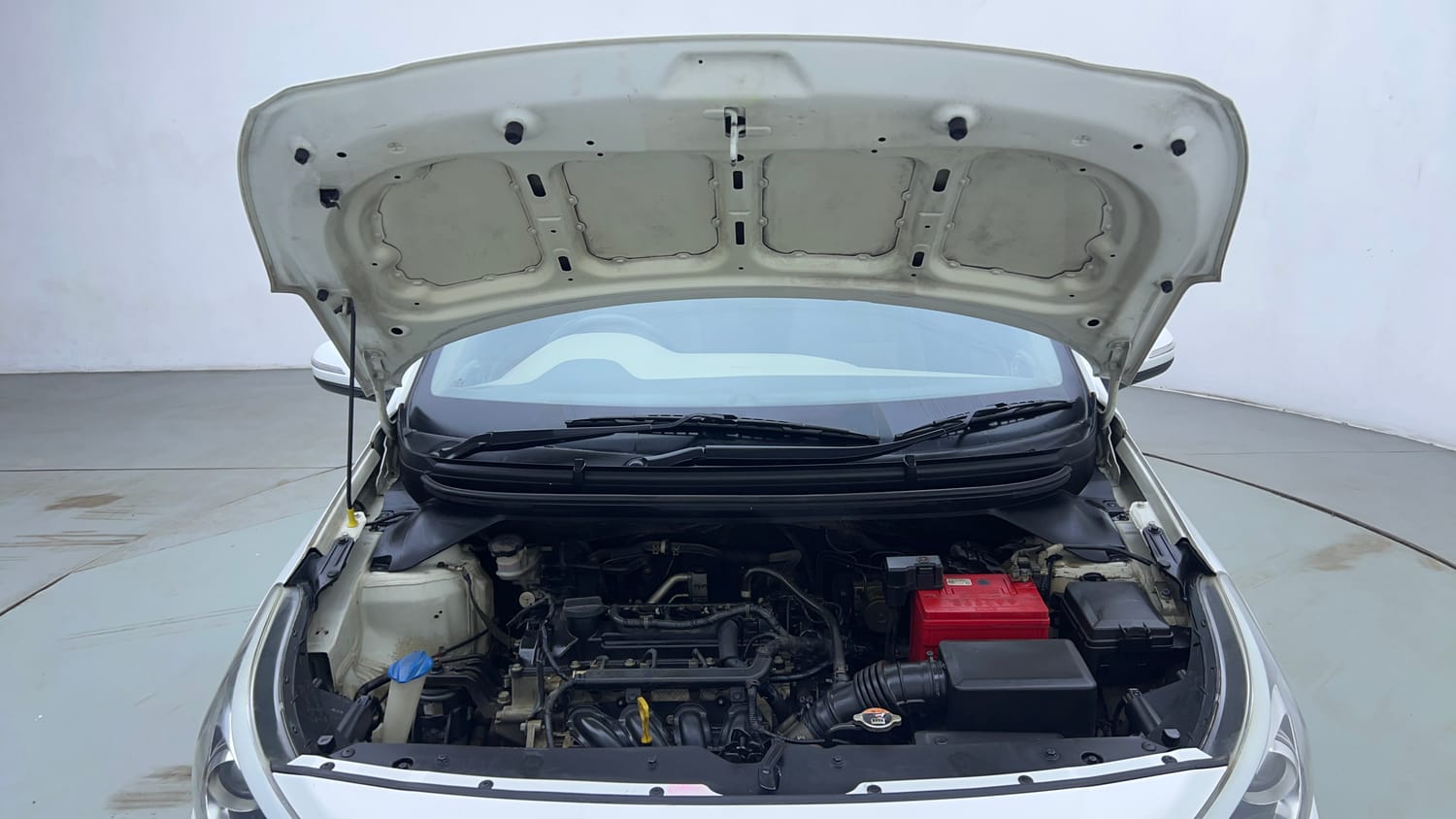 Used 2018 Hyundai Elite i20 Asta 1.2 (O) Petrol Manual engine ENGINE & BONNET OPEN FRONT VIEW