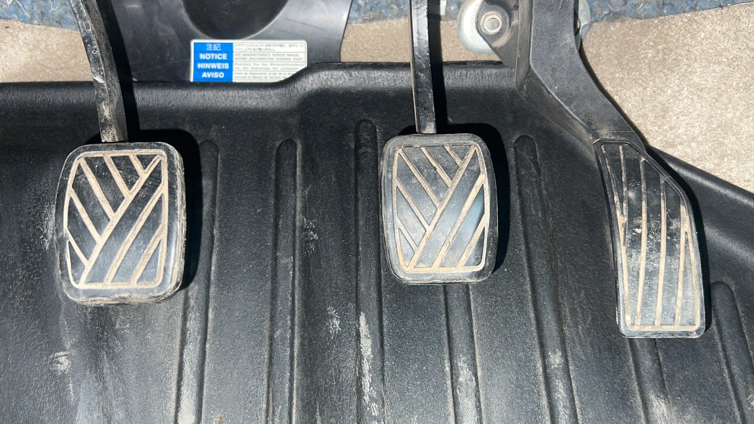 Used 2018 Maruti Suzuki Ciaz Sigma 1.4 MT Petrol Manual interior PEDALS VIEW