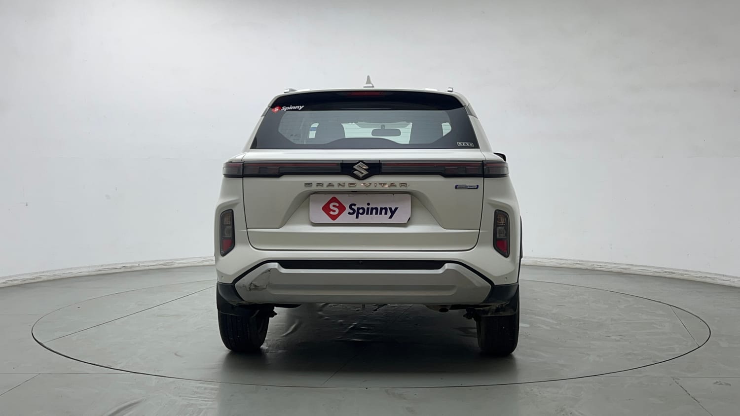 Used 2023 Maruti Suzuki Grand Vitara Sigma Smart Hybrid Petrol Manual exterior BACK VIEW