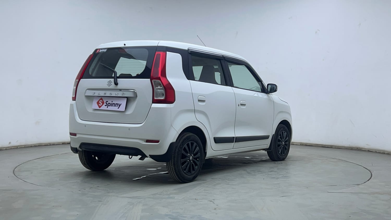 Used 2023 Maruti Suzuki Wagon R ZXI Plus 1.2 AGS Petrol Automatic exterior RIGHT REAR CORNER VIEW
