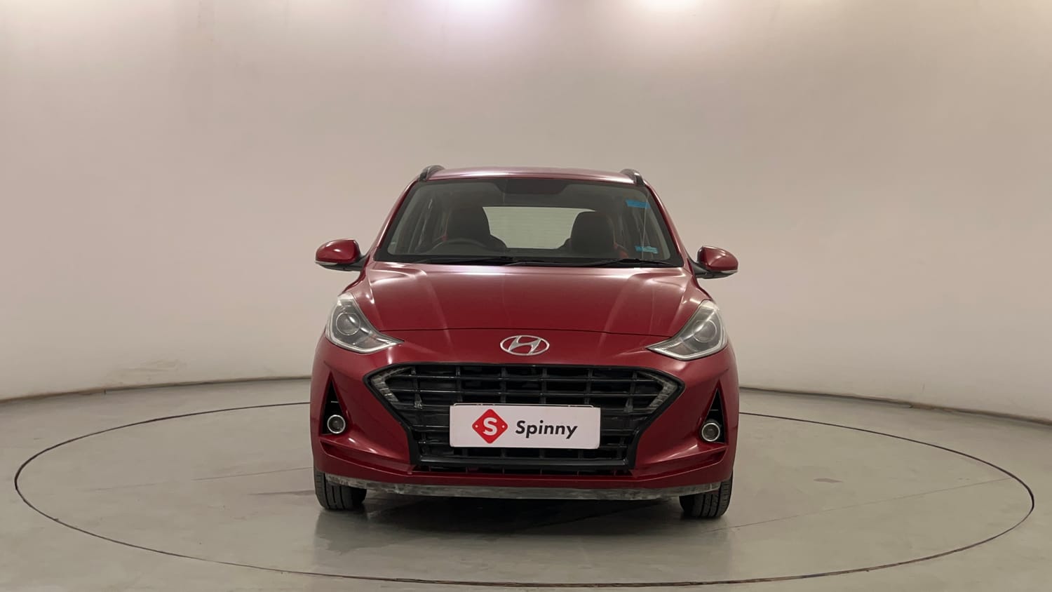 Used 2020 Hyundai Grand i10 Nios Sportz AMT 1.2 Kappa VTVT Petrol Automatic exterior FRONT VIEW