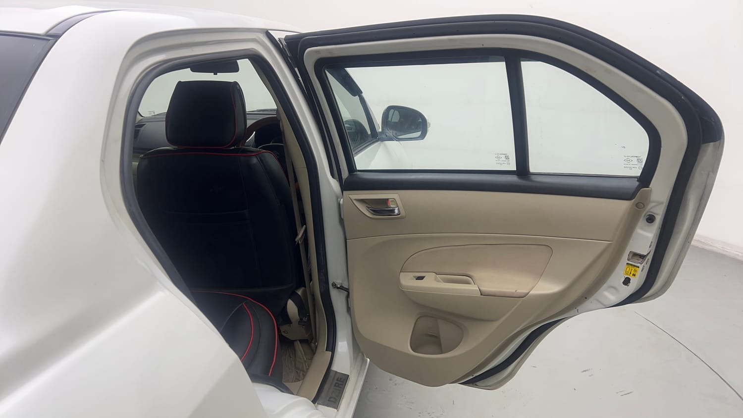 Used 2016 Maruti Suzuki Swift Dzire VXI Petrol Manual interior RIGHT REAR DOOR OPEN VIEW