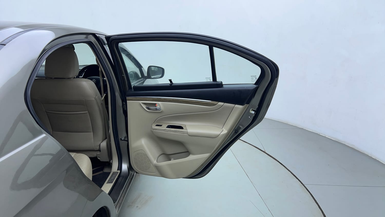 Used 2019 Maruti Suzuki Ciaz Alpha Hybrid 1.5 AT Petrol Automatic interior RIGHT REAR DOOR OPEN VIEW