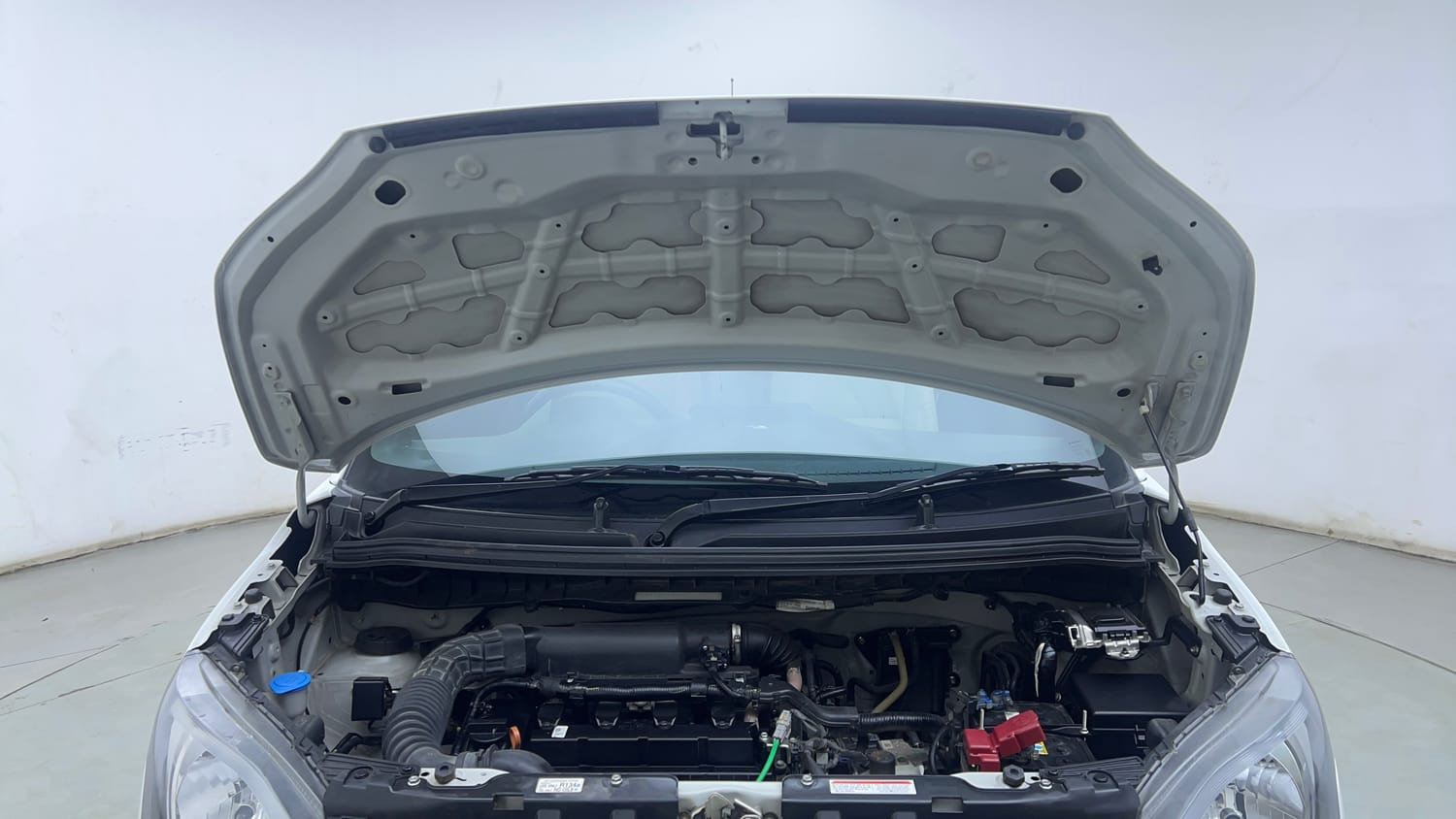 Used 2023 Maruti Suzuki Wagon R ZXI Plus 1.2 AGS Petrol Automatic engine ENGINE & BONNET OPEN FRONT VIEW